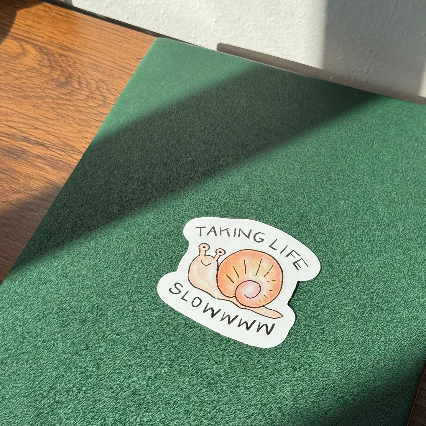 Taking Life Slow Sticker