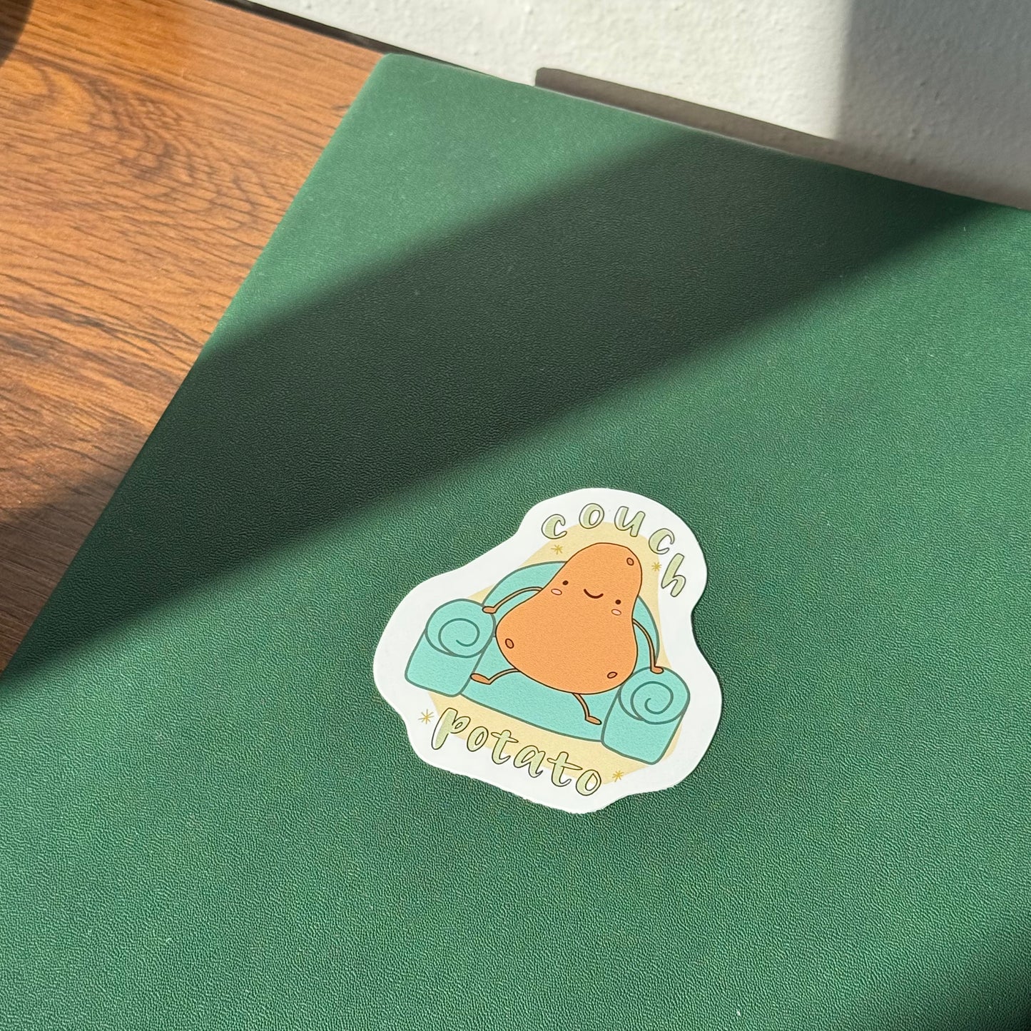 Couch Potato Sticker
